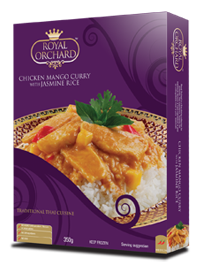 Chicken Mango Curry with Jasmine Rice 350gm