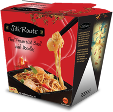 Thai Prawn Hot Basil with Noodles